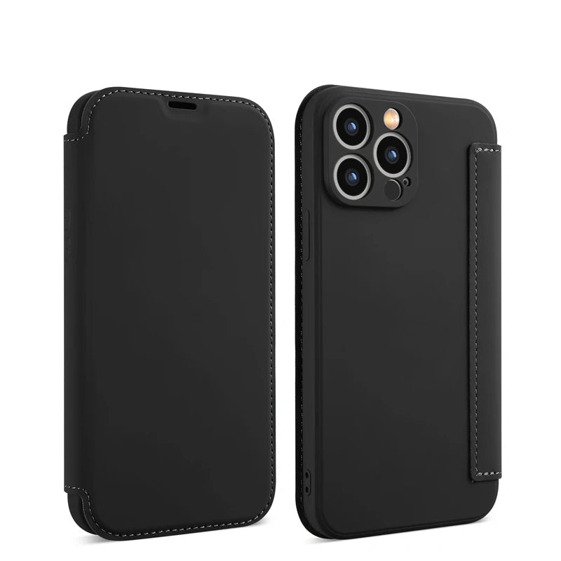 MobiCase™ - Premium silicone wallet case with card slot