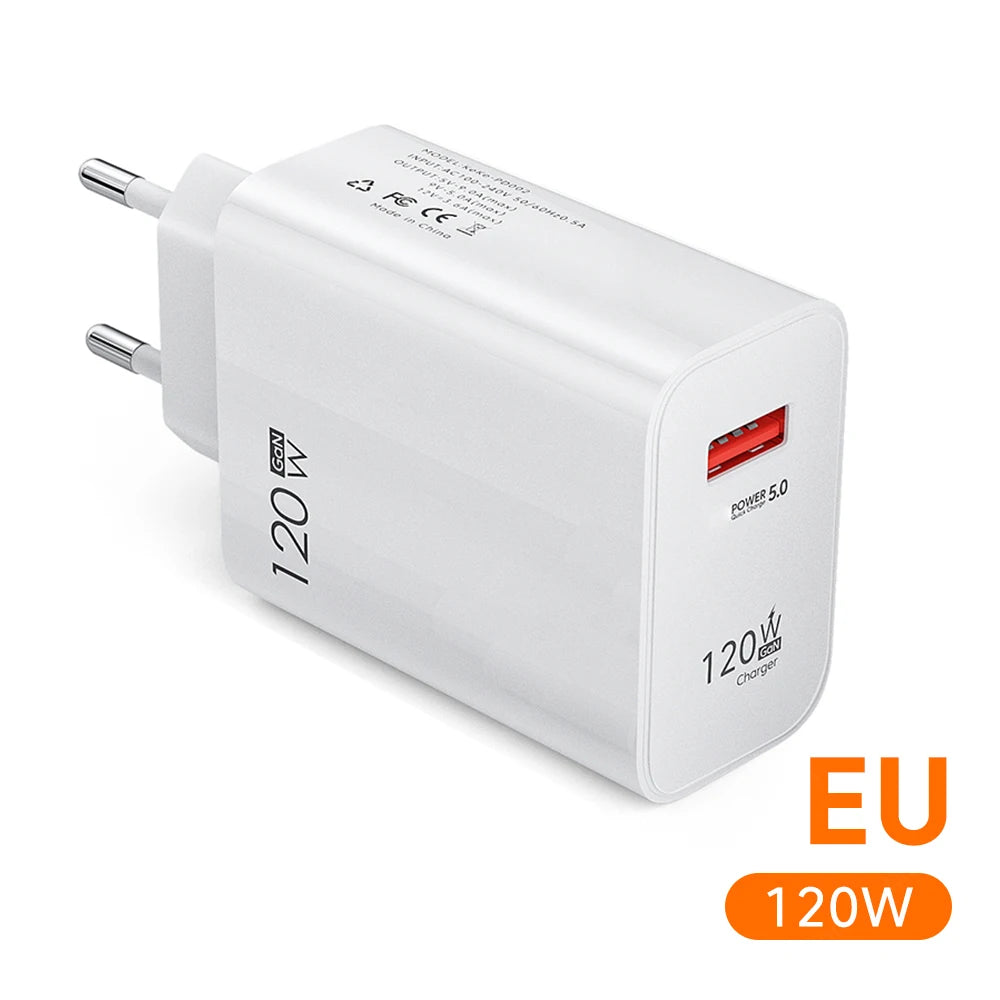 MobiCharge™ - 120W GaN Maerknon charger - super fast charging with GaN technology