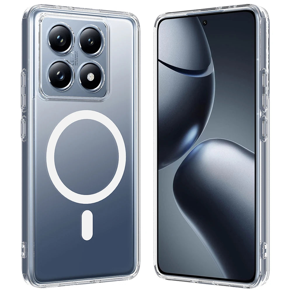 MobiCase™ - Ultra Transparent Magnetic Magsafe Case for Xiaomi 14T / 14T Pro