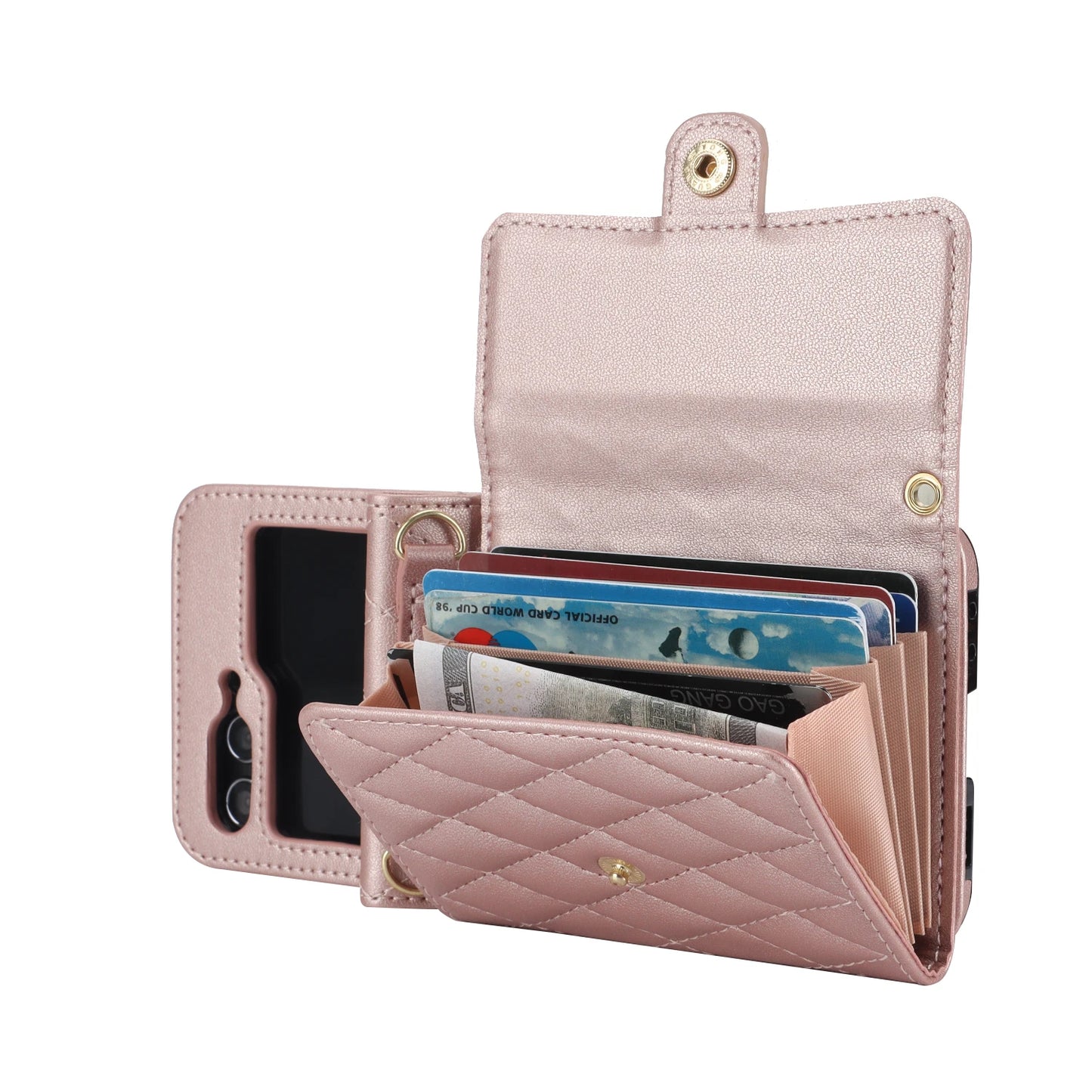 MobiCase™ - Phone case - Stylish purse with wallet and strap