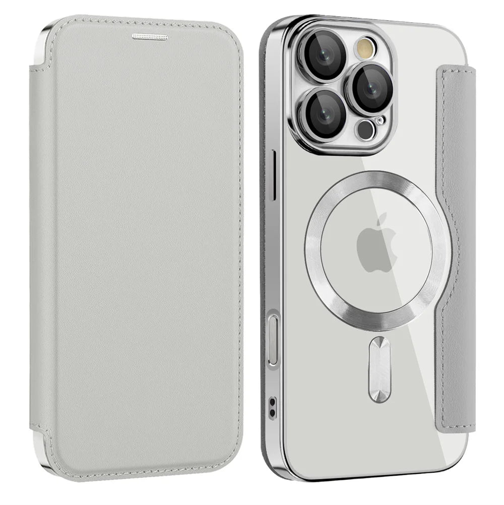 MobiCase™ - Leather case with transparent protection