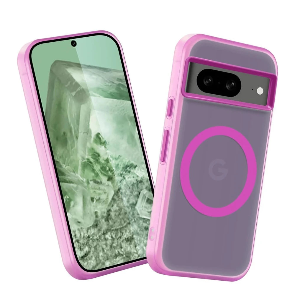 MobiCase™ - Contrast Magnetic Protective Case with MagSafe Support for Google Pixel - Ultra-Thin and Waterproof Half-Wrapped Case