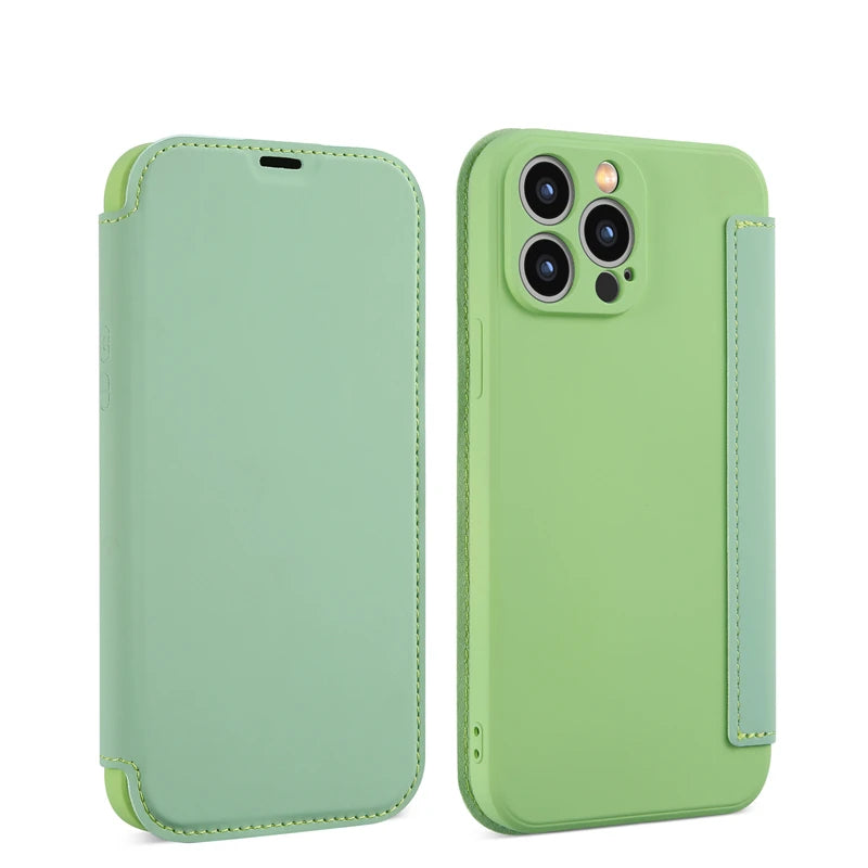 MobiCase™ - Premium silicone wallet case with card slot