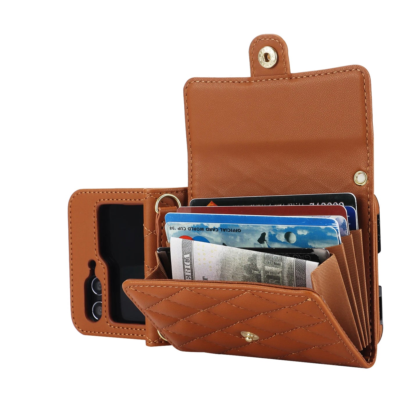 MobiCase™ - Phone case - Stylish purse with wallet and strap