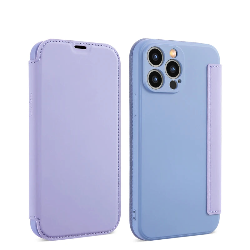 MobiCase™ - Premium silicone wallet case with card slot