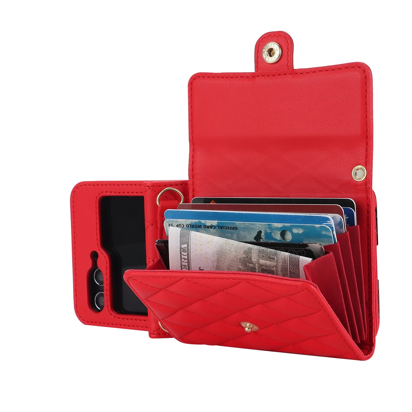 MobiCase™ - Phone case - Stylish purse with wallet and strap
