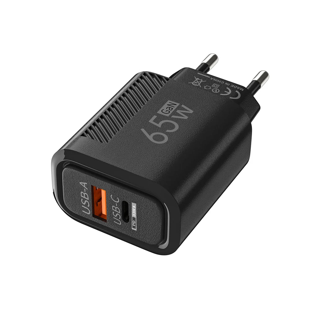MobiCharge™ - GaN 65W PD Charger - super fast charging for smartphones and tablets