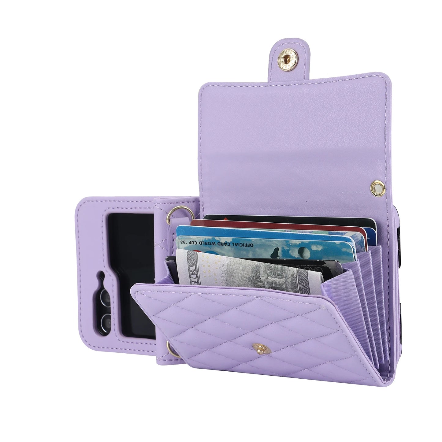 MobiCase™ - Phone case - Stylish purse with wallet and strap