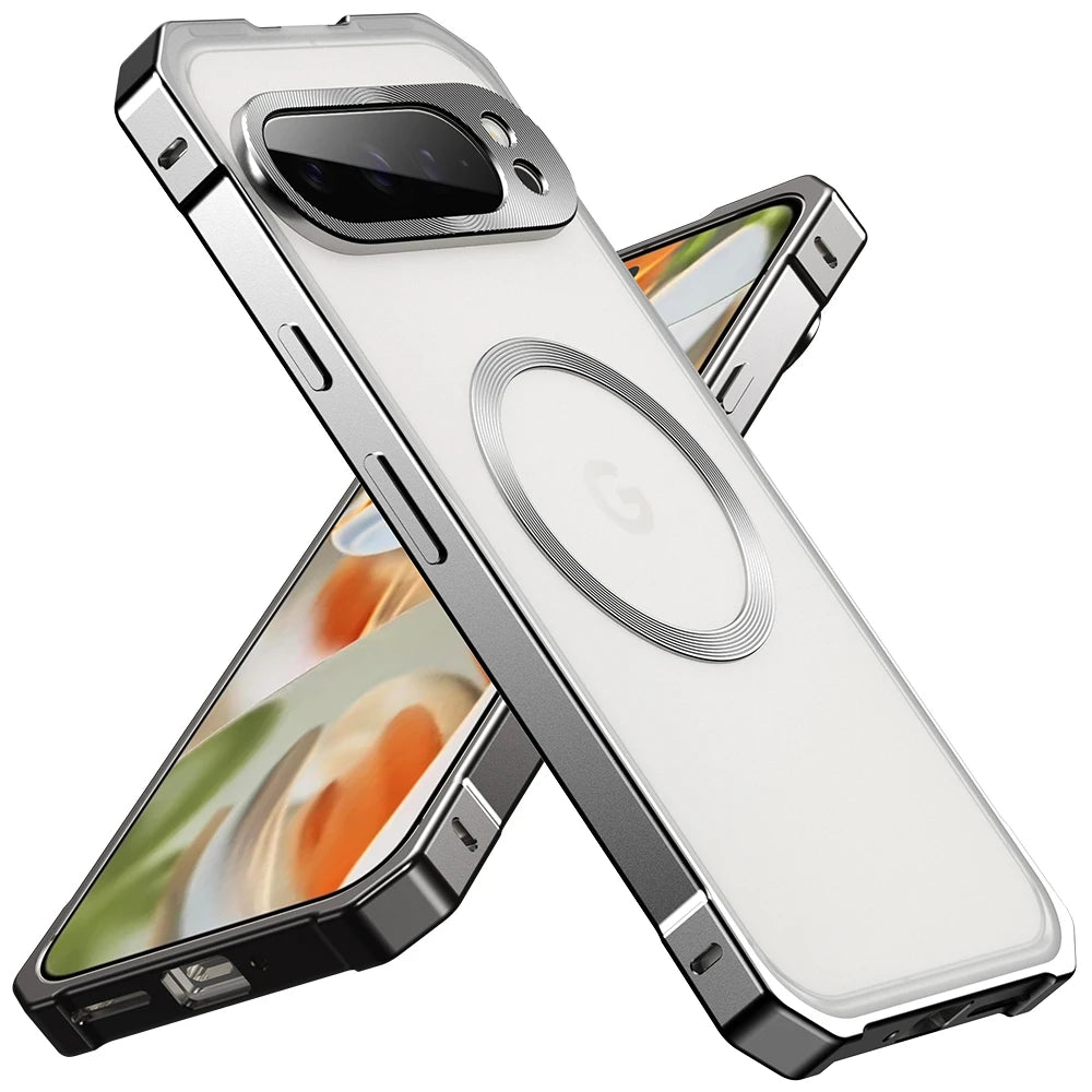 MobiCase™ - Magnetic TPU protective case for Google Pixel 9 / 9 Pro / 9 Pro XL - durable, anti-slip, with a modern geometric pattern