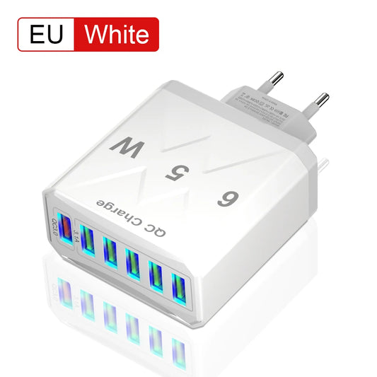 MobiCharge™ - GUSEYEE BK302 USB Charger - Compact and Universal 65W
