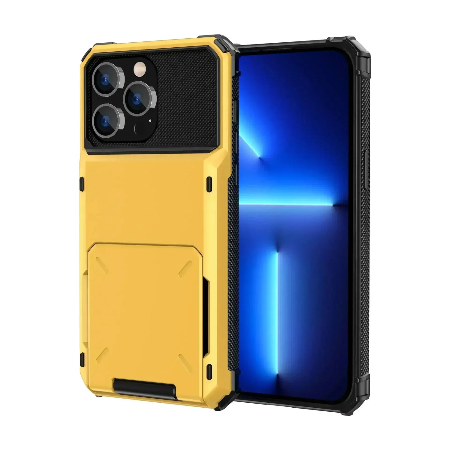 MobiCase™ - Armored case with stand and storage compartment