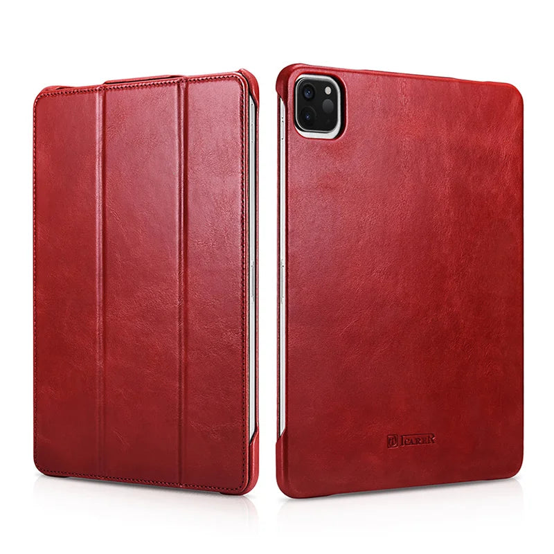 MobiCase™ - Protective leather case for iPad 10.2" - a classic of style and security