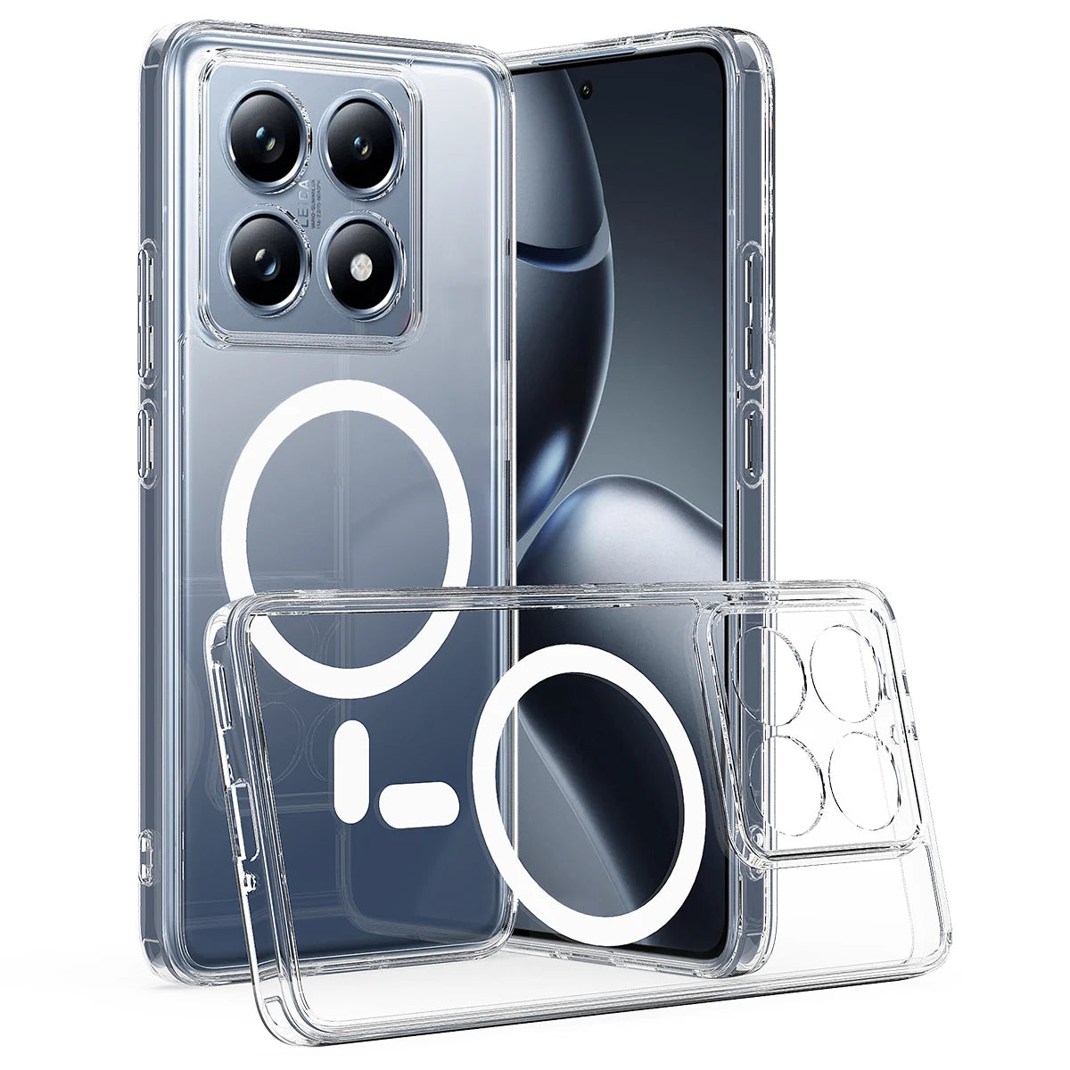 MobiCase™ - Ultra Transparent Magnetic Magsafe Case for Xiaomi 14T / 14T Pro