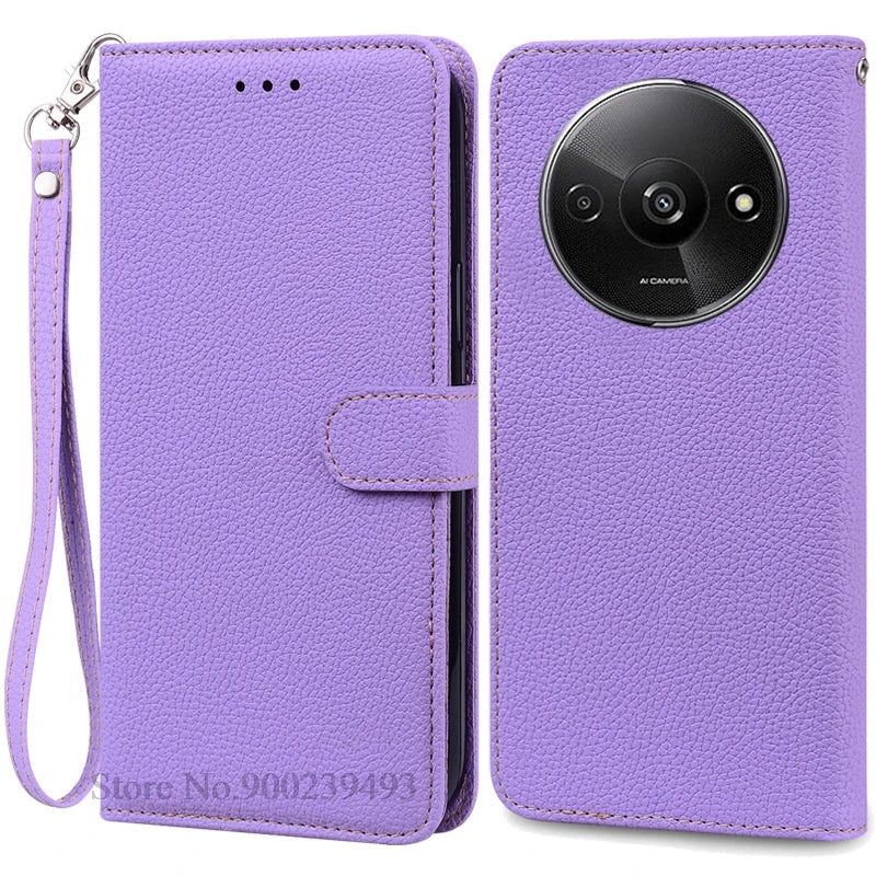 MobiCase™ - Leather case with 360° protection for Xiaomi Redmi A3