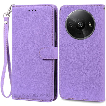 MobiCase™ - Leather case with 360° protection for Xiaomi Redmi A3
