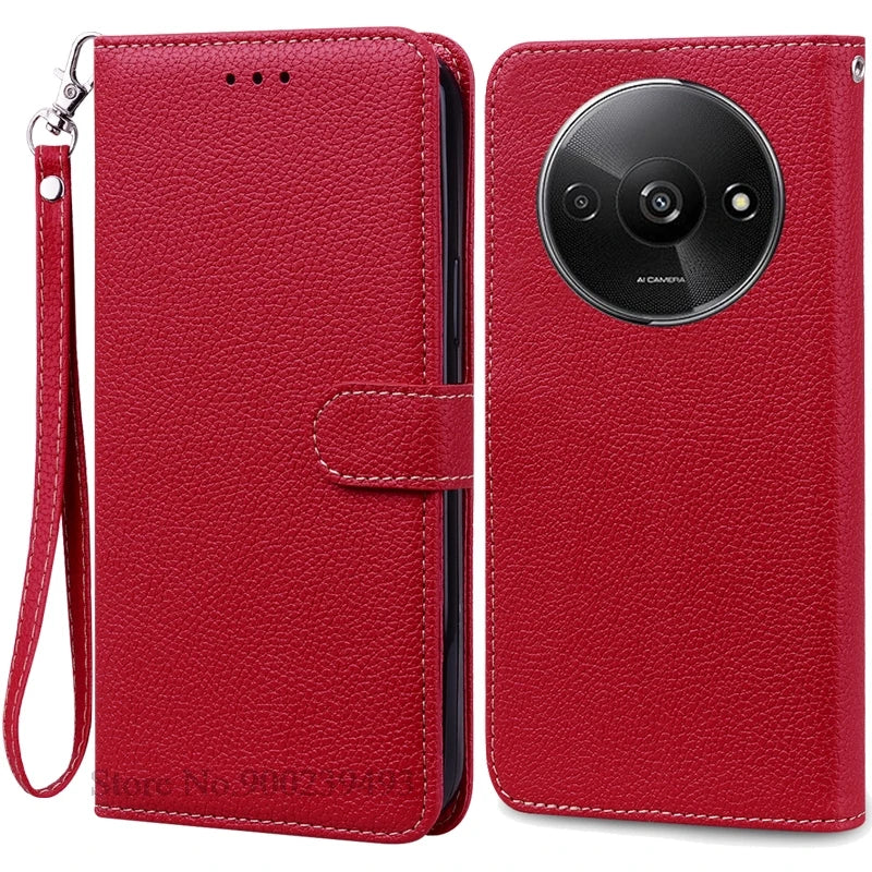 MobiCase™ - Leather case with 360° protection for Xiaomi Redmi A3