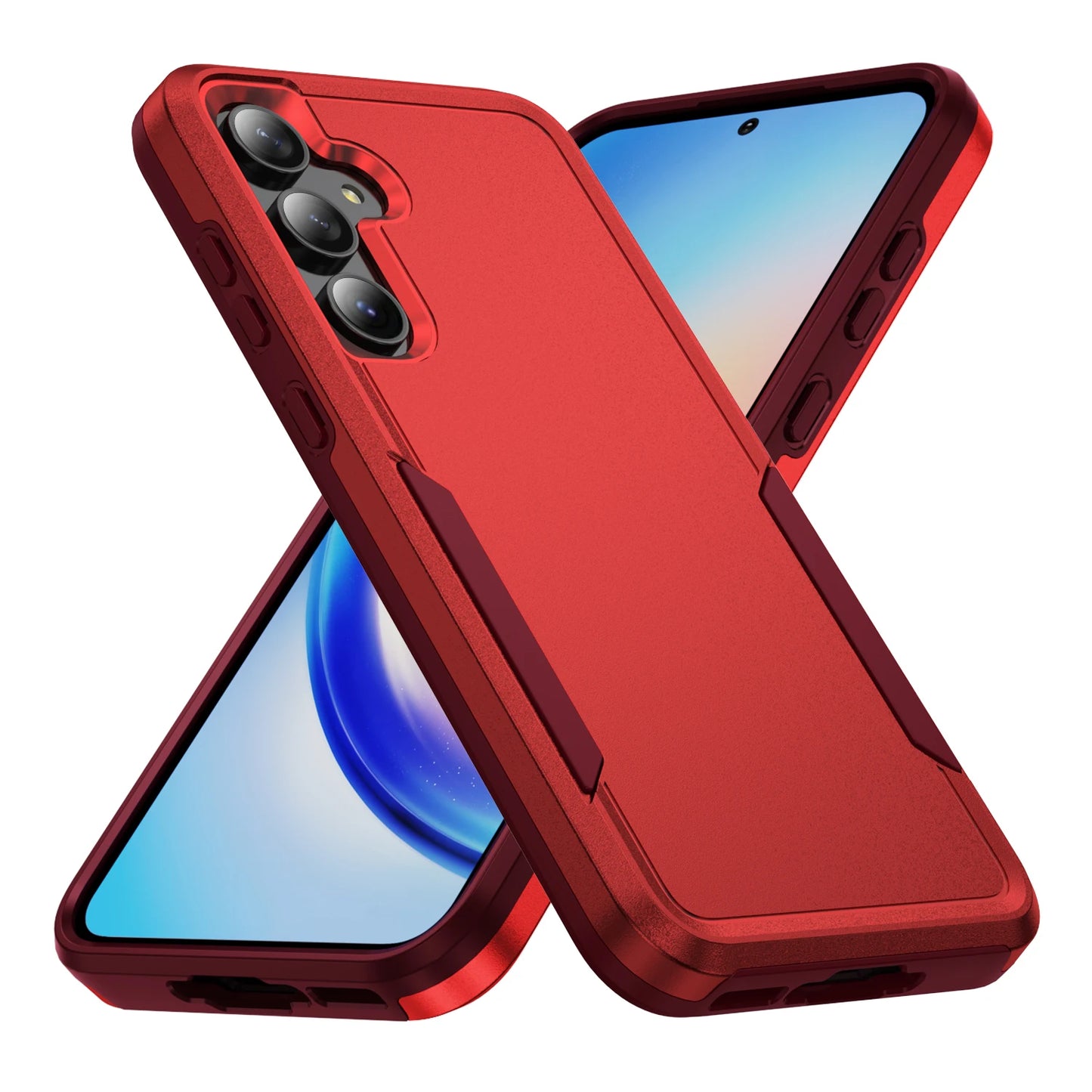 MobiCase™ - Matte Heavy Duty Dual Layer Case for Samsung Galaxy S25/A56/A16