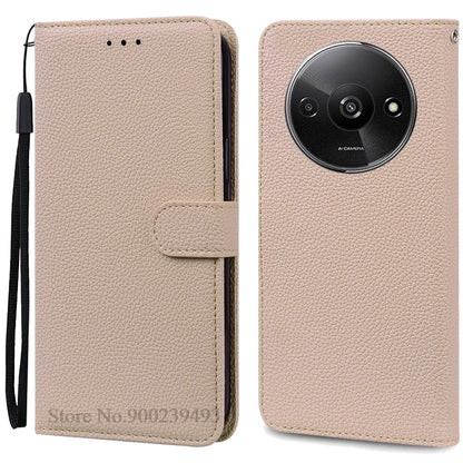 MobiCase™ - Leather case with 360° protection for Xiaomi Redmi A3