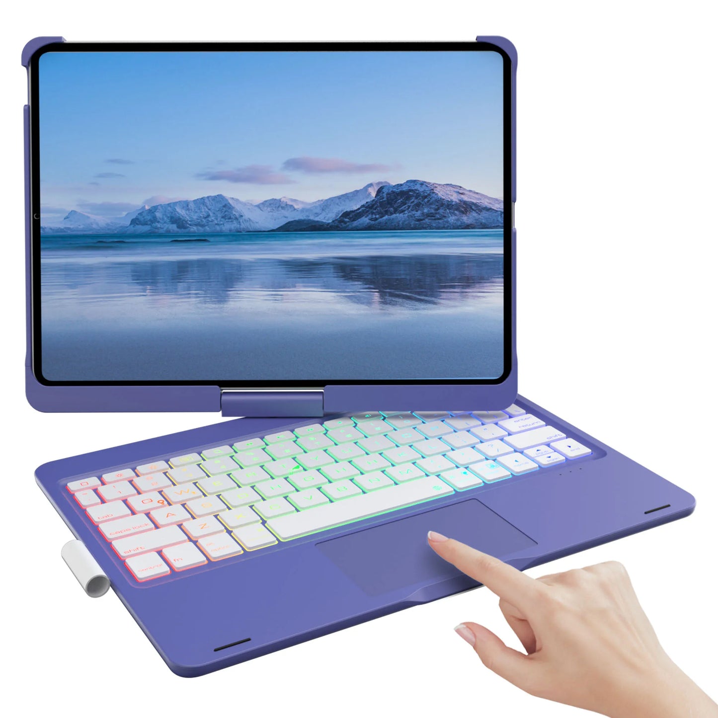 MobiCase™ - Hard case with Bluetooth keyboard for iPad 11" - protection + mobile work in one