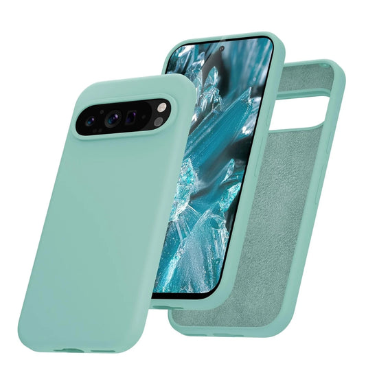 MobiCase™ - Ultra-thin matte silicone case for Google Pixel - transparent, semi-built-in