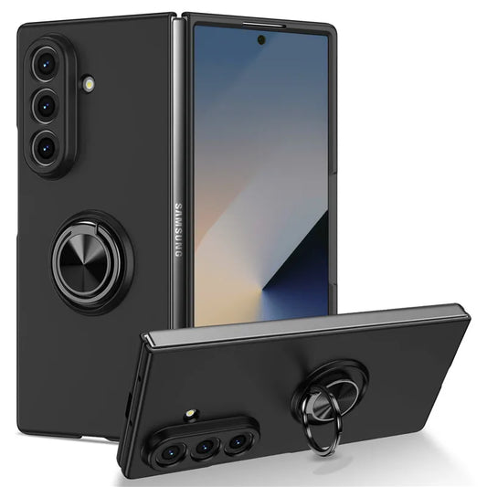 MobiCase™ - Luxury armored case with ring and camera cover - silicone-plastic bumper case