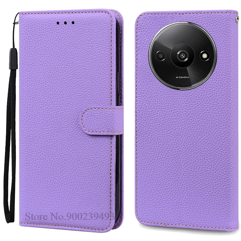 MobiCase™ - Leather case with 360° protection for Xiaomi Redmi A3