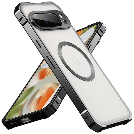 MobiCase™ - Magnetic TPU protective case for Google Pixel 9 / 9 Pro / 9 Pro XL - durable, anti-slip, with a modern geometric pattern