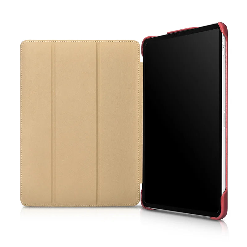 MobiCase™ - Protective leather case for iPad 10.2" - a classic of style and security