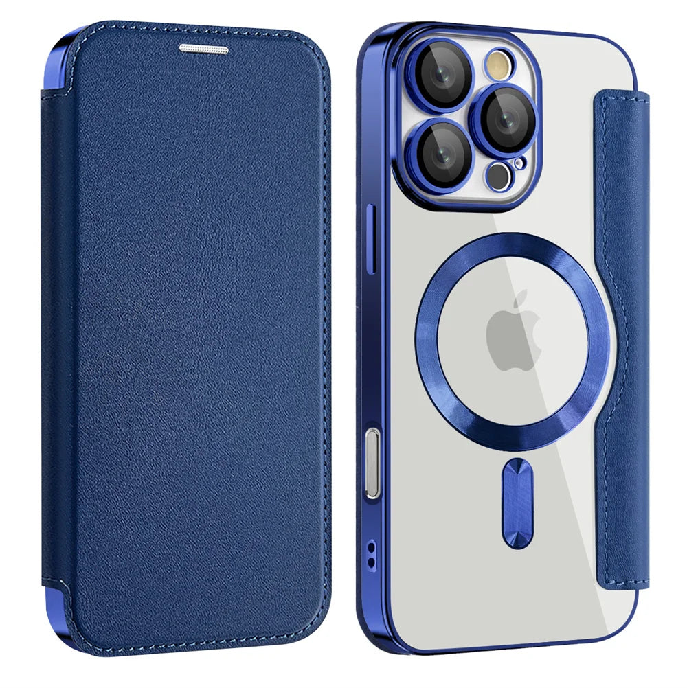 MobiCase™ - Leather case with transparent protection