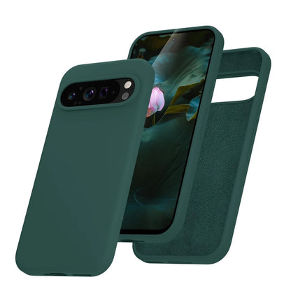MobiCase™ - Ultra-thin matte silicone case for Google Pixel - transparent, semi-built-in