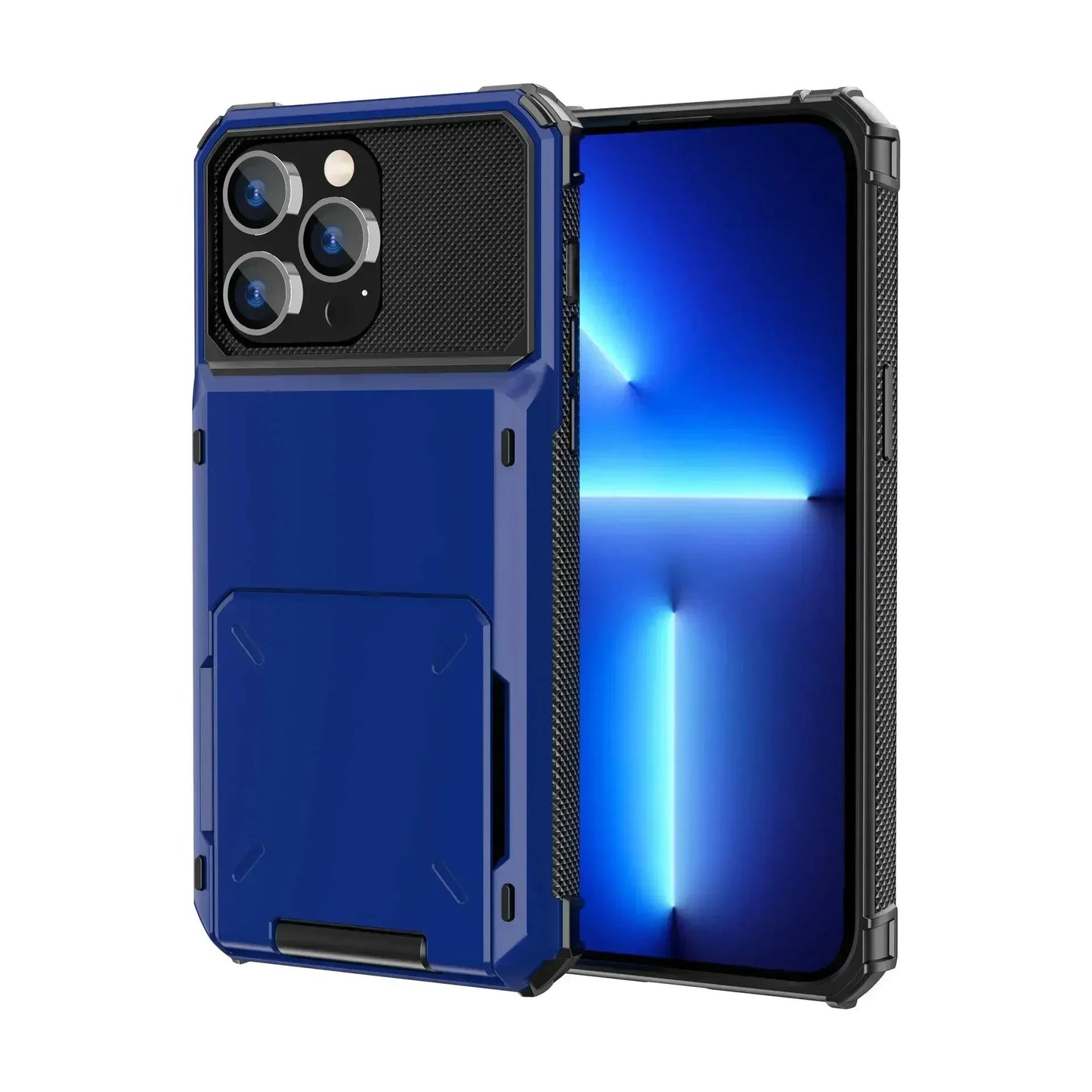 MobiCase™ - Armored case with stand and storage compartment