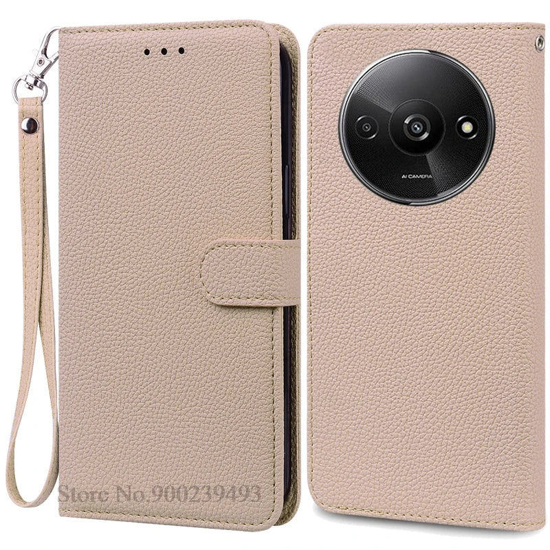 MobiCase™ - Leather case with 360° protection for Xiaomi Redmi A3