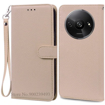 MobiCase™ - Leather case with 360° protection for Xiaomi Redmi A3