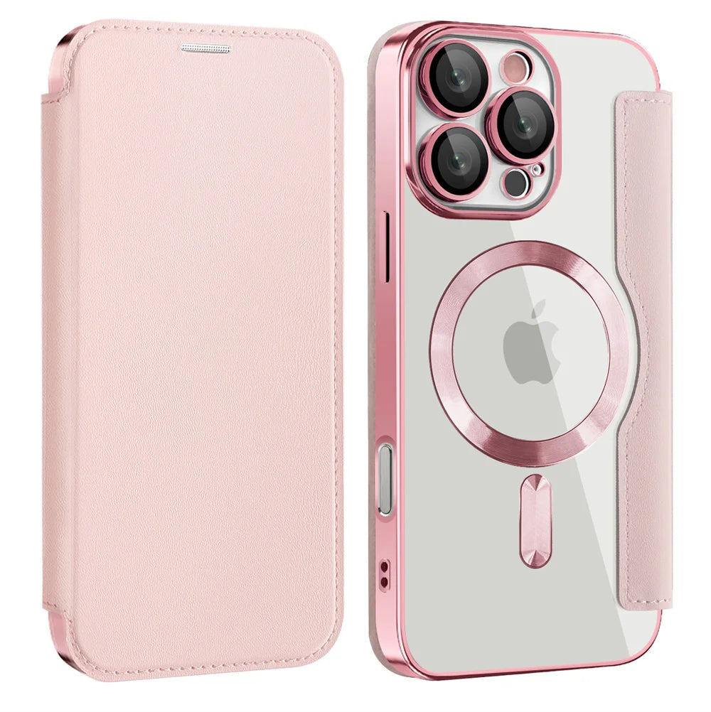MobiCase™ - Leather case with transparent protection