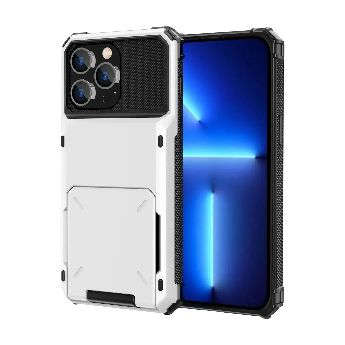 MobiCase™ - Armored case with stand and storage compartment