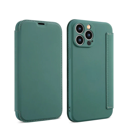 MobiCase™ - Premium silicone wallet case with card slot