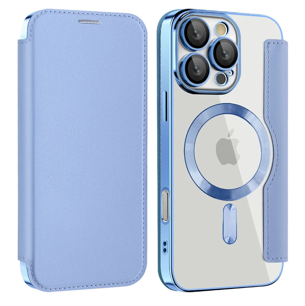 MobiCase™ - Leather case with transparent protection