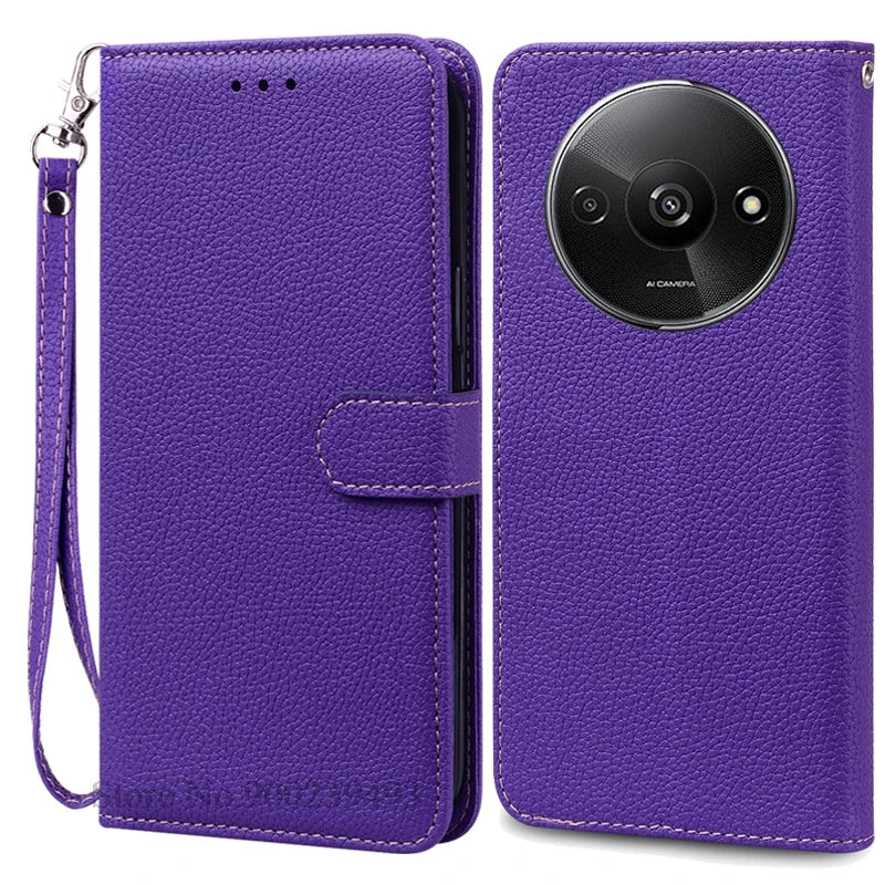 MobiCase™ - Leather case with 360° protection for Xiaomi Redmi A3