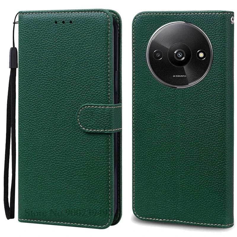 MobiCase™ - Leather case with 360° protection for Xiaomi Redmi A3