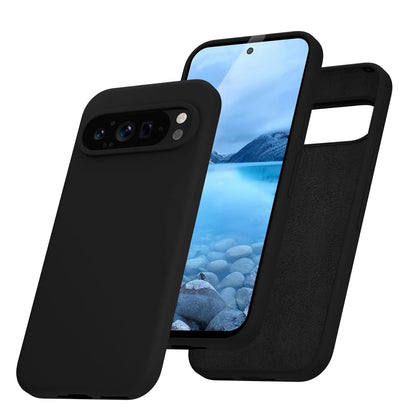 MobiCase™ - Ultra-thin matte silicone case for Google Pixel - transparent, semi-built-in