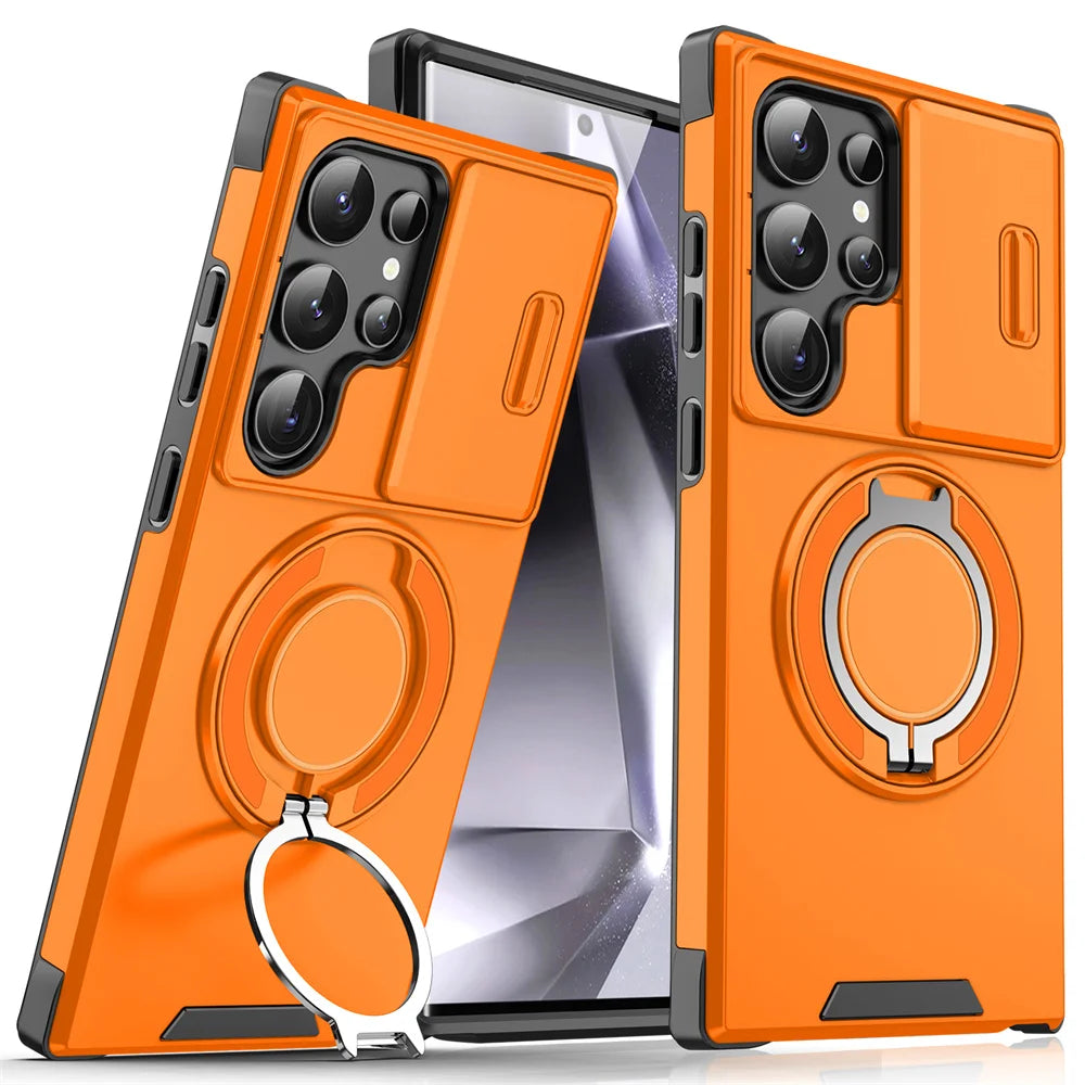 MobiCase™ - ArmorMag case with magnetic holder + camera cover - 360° protection for your smartphone