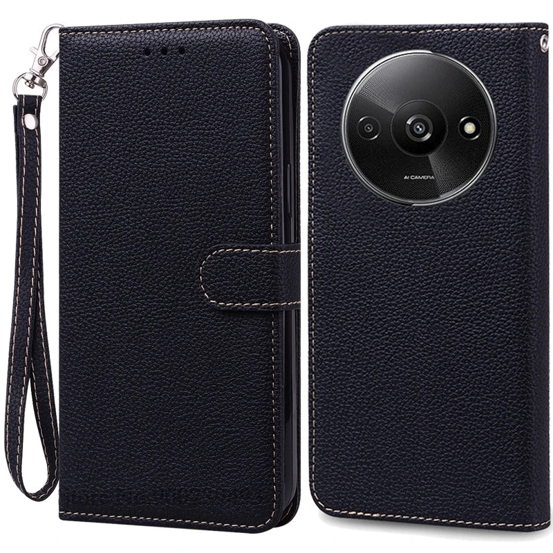 MobiCase™ - Leather case with 360° protection for Xiaomi Redmi A3