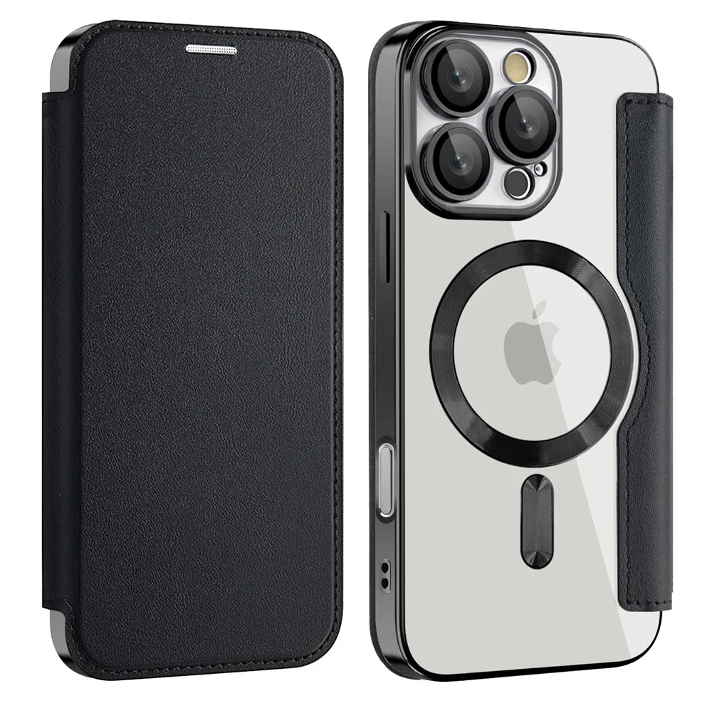 MobiCase™ - Leather case with transparent protection