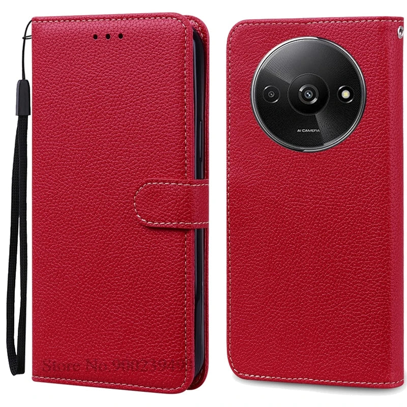 MobiCase™ - Leather case with 360° protection for Xiaomi Redmi A3