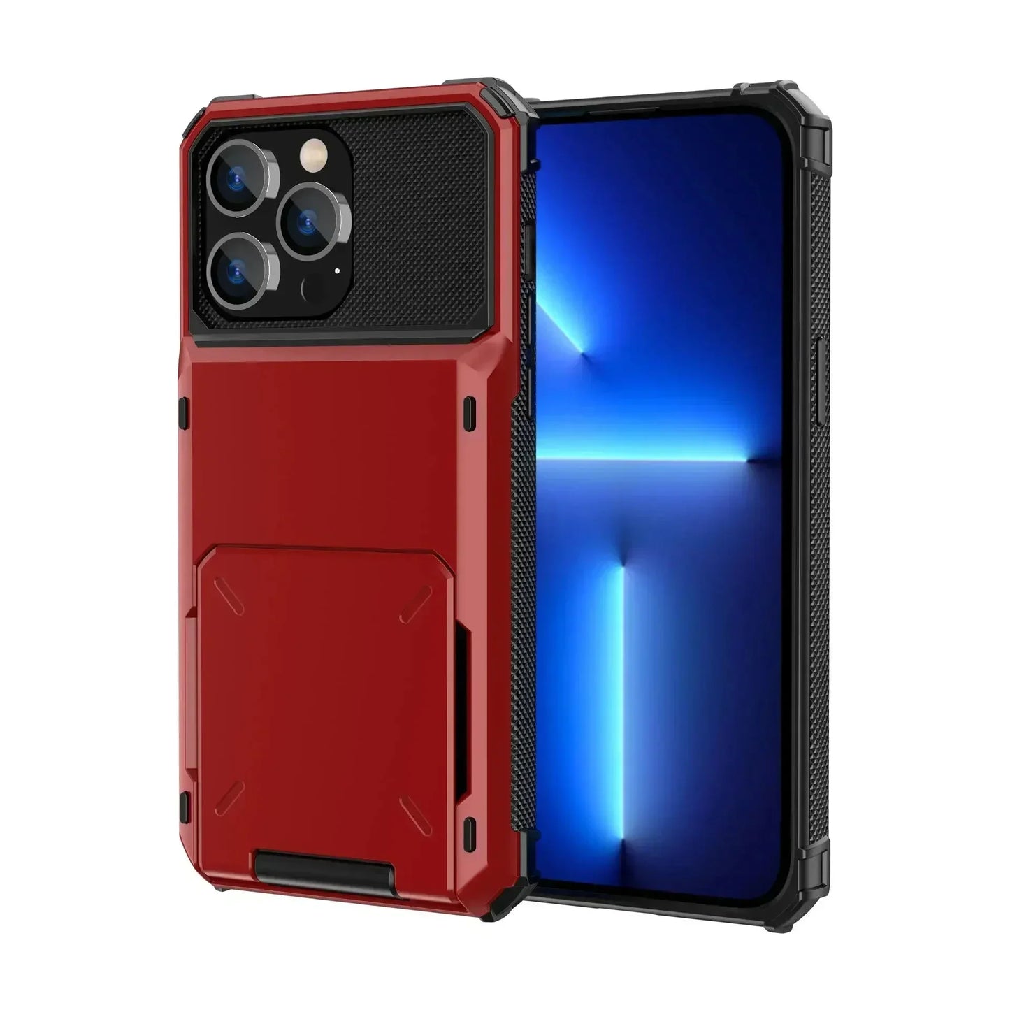 MobiCase™ - Armored case with stand and storage compartment