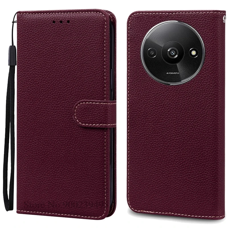 MobiCase™ - Leather case with 360° protection for Xiaomi Redmi A3