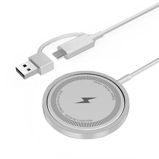 MobiCable™ - 15W MagSafe USB-C Magnetic Wireless Charger