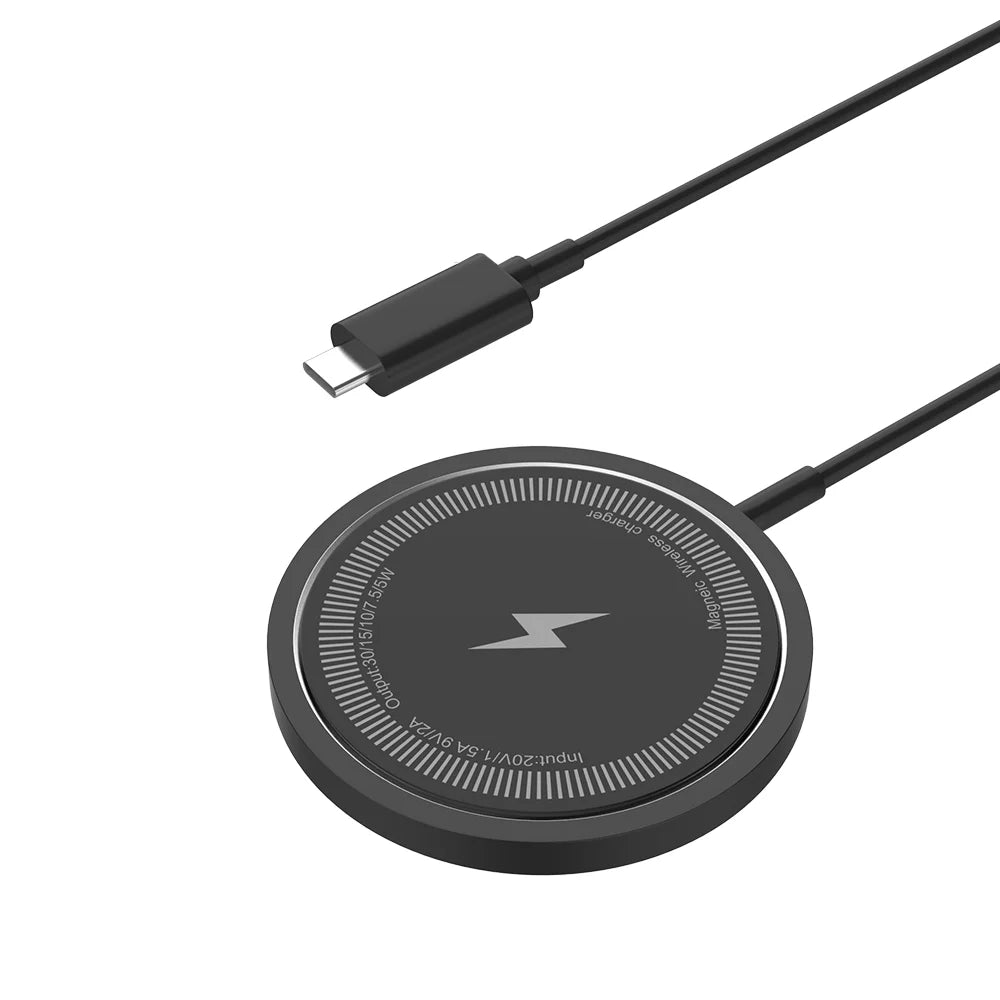 MobiCable™ - 15W MagSafe USB-C Magnetic Wireless Charger